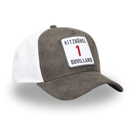 Casquette Trucker premium avec filet Suédine Dossard Duvillard