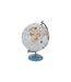 Globe Terrestre Enfant Animaux 28cm Bleu