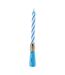 Bougie d'Anniversaire Musicale 12cm Bleu-1