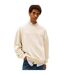Mens Embroidered Logo Sweatshirt Sand Tommy Jeans-4