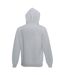 Mens Hooded Sweatshirt / Hoodie Heather Grey Fruit Of The Loom-2