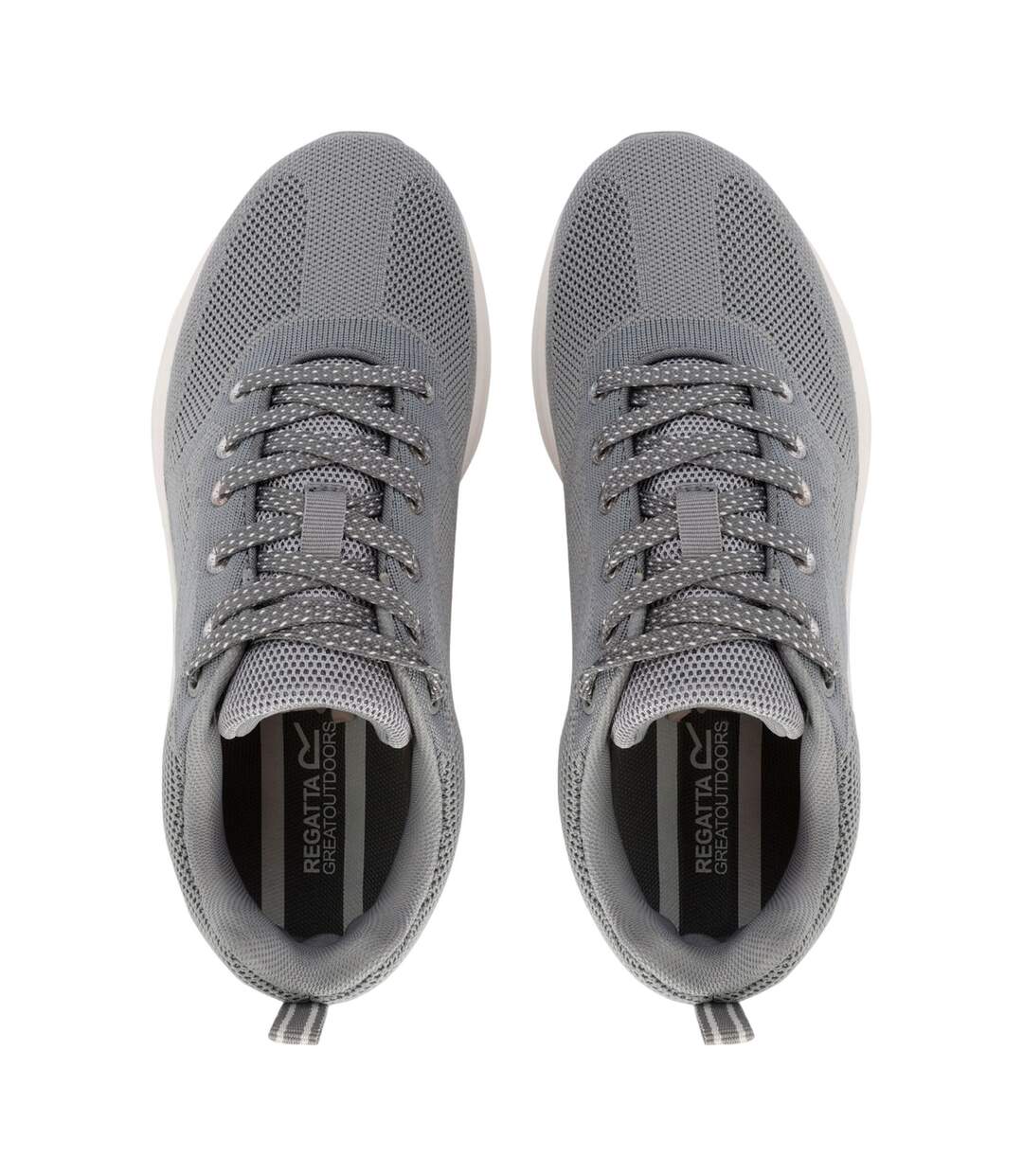 Womens/ladies Marine Sport Trainers Dark Steel Regatta-4