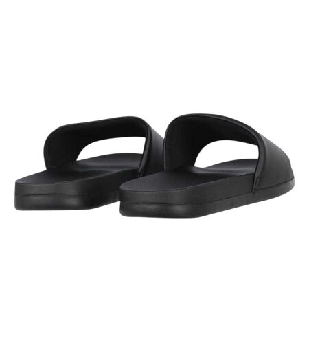 Mens Godan Padded Strap Sliders Black Everlast