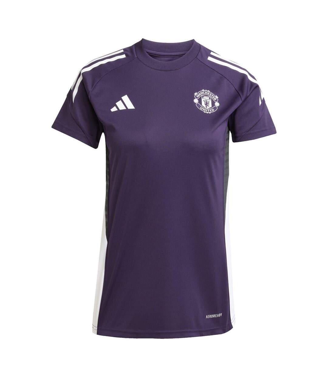 Haut De Survêtement Entraînement Motif/style Manchester United Fc 2025/2026 Femme Violet Adidas-2