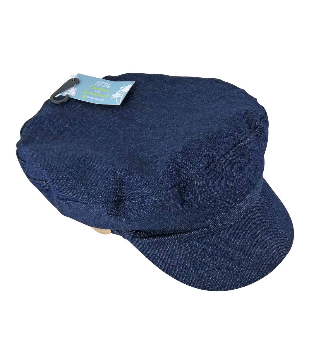 Ladies Cotton Peaked Denim/Corduroy Baker Boy Hat