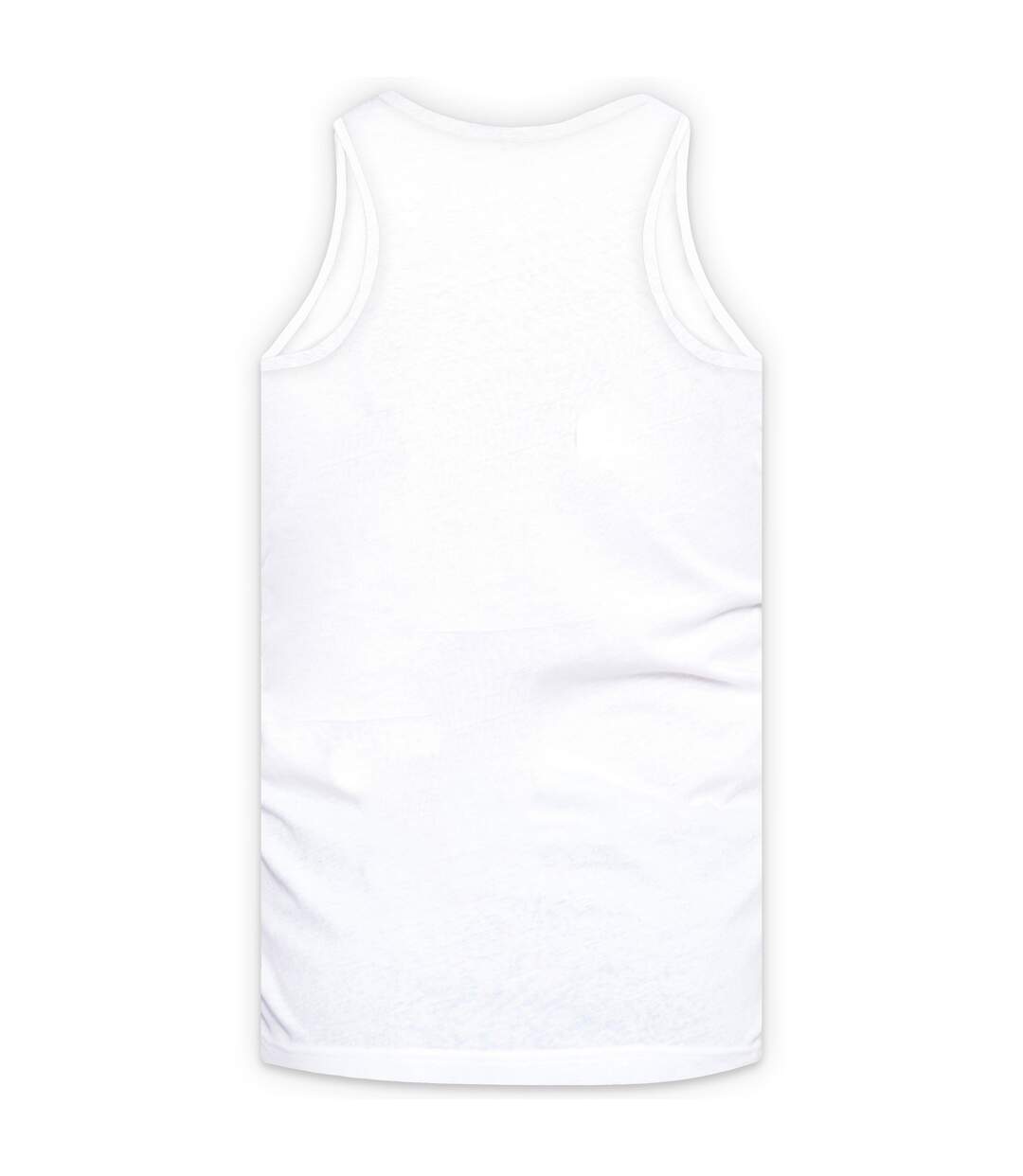 Duke Mens Fabio-1 Muscle Vest (White) - UTDC173-2
