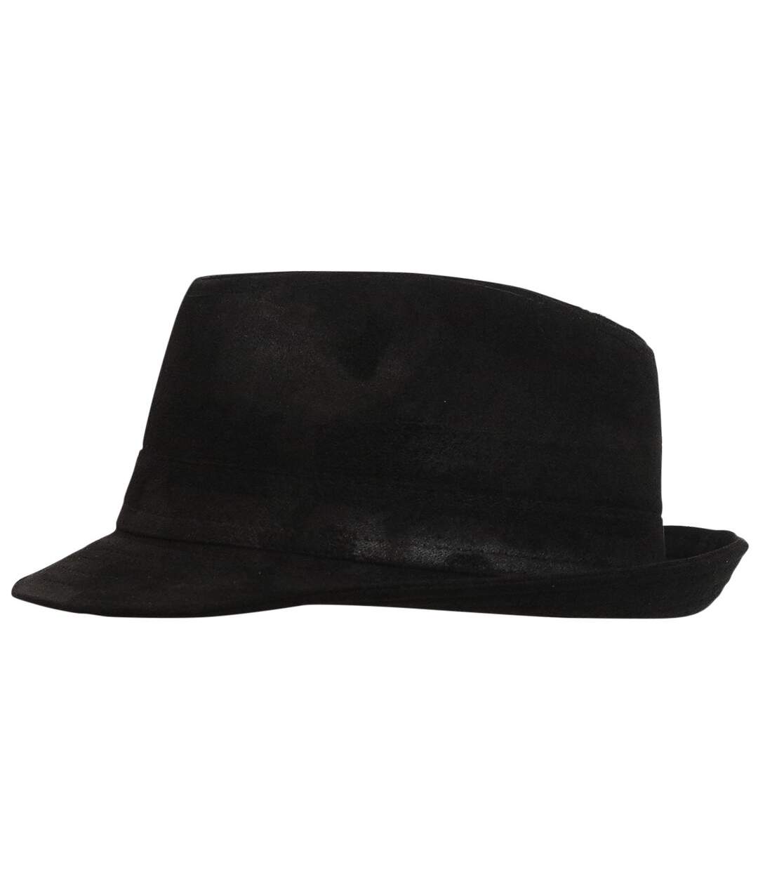 Chapeau trilby aspect daim