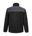 Mens Pw2 Fleece Jacket Black Zoom Grey Portwest-3
