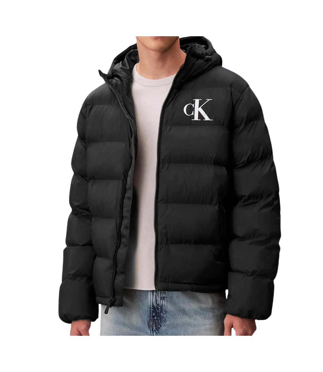 Doudoune noire homme calvin klein jeans lv04rd528g-1