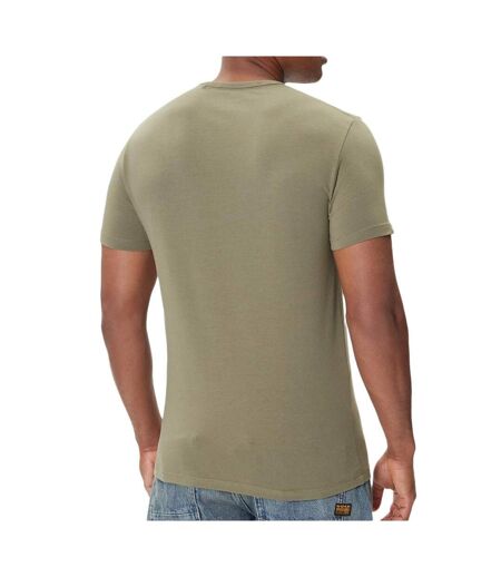 T-Shirt kaki foncé homme pepe jeans original basic