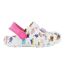 Sabots Motif/style La Pat´patrouille Enfant Blanc Rose Rosâtre Coqui-3