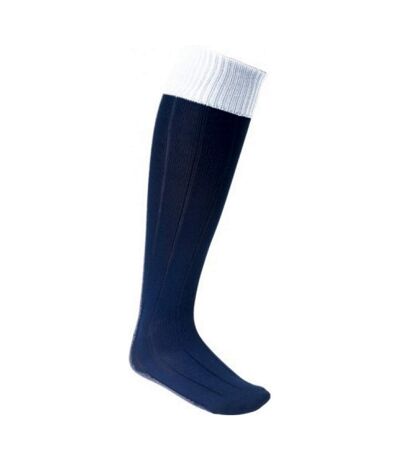 Carta Sport - Chaussettes de foot EURO - Homme (Bleu marine / Blanc) - UTCS1259