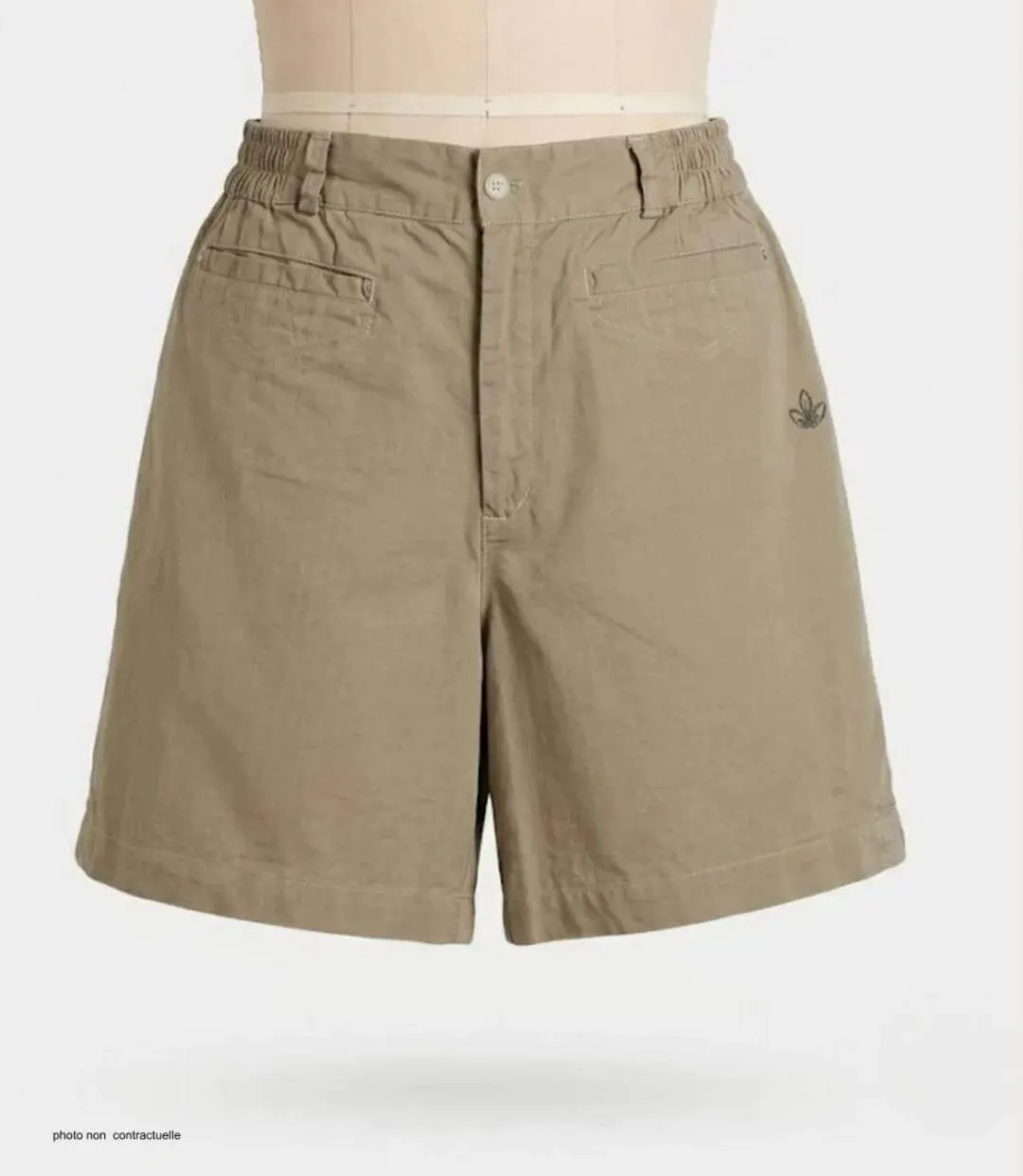 Short AXONE SE1173C camel stretch : le confort absolu pour l'été-3