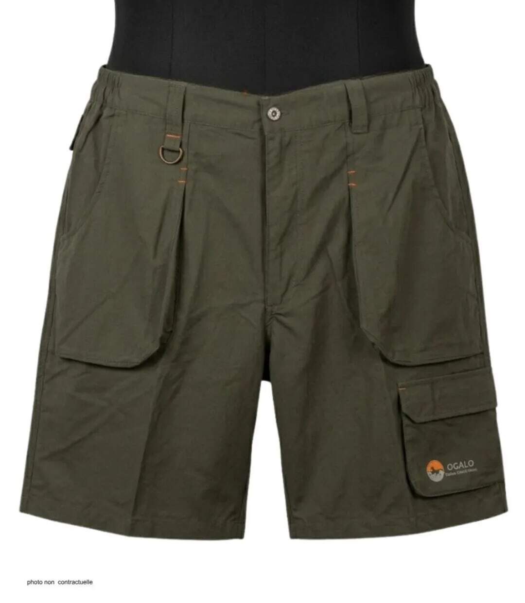 Short randonnée homme OGALO SE9012 taupe : la légèreté et la résistance du polyamide technique-3