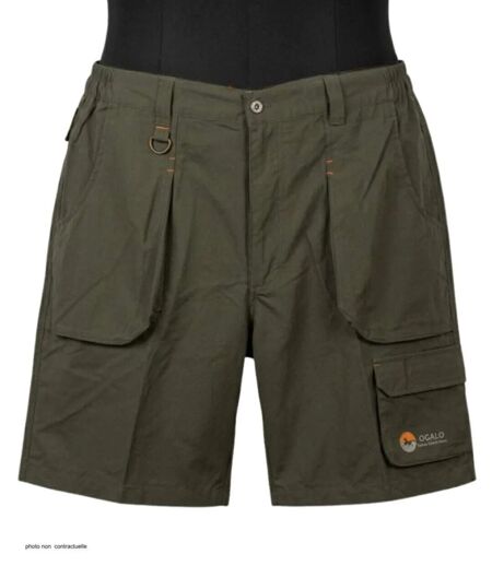 Short randonnée homme OGALO SE9012 taupe : la légèreté et la résistance du polyamide technique