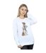 Disney Sweat-shirt Womens/Ladies Coco Hector With Guitar (Blanc) - UTBI12266-2