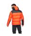 Mens chemerley hooded jacket orange/black Crosshatch