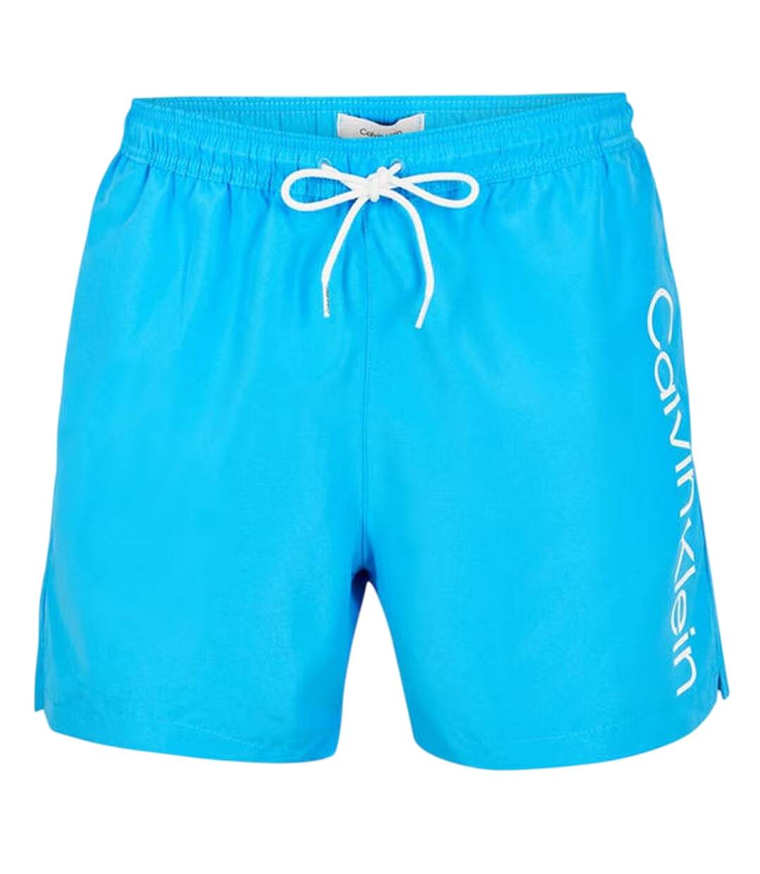 Short De Bain Motif/style Logo Homme Bleu Clair Calvin Klein-1