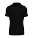 Mens Stretch Polo Shirt Black Opal Stedman-1
