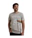 Mens carp side printed t-shirt limestone Weird Fish-4