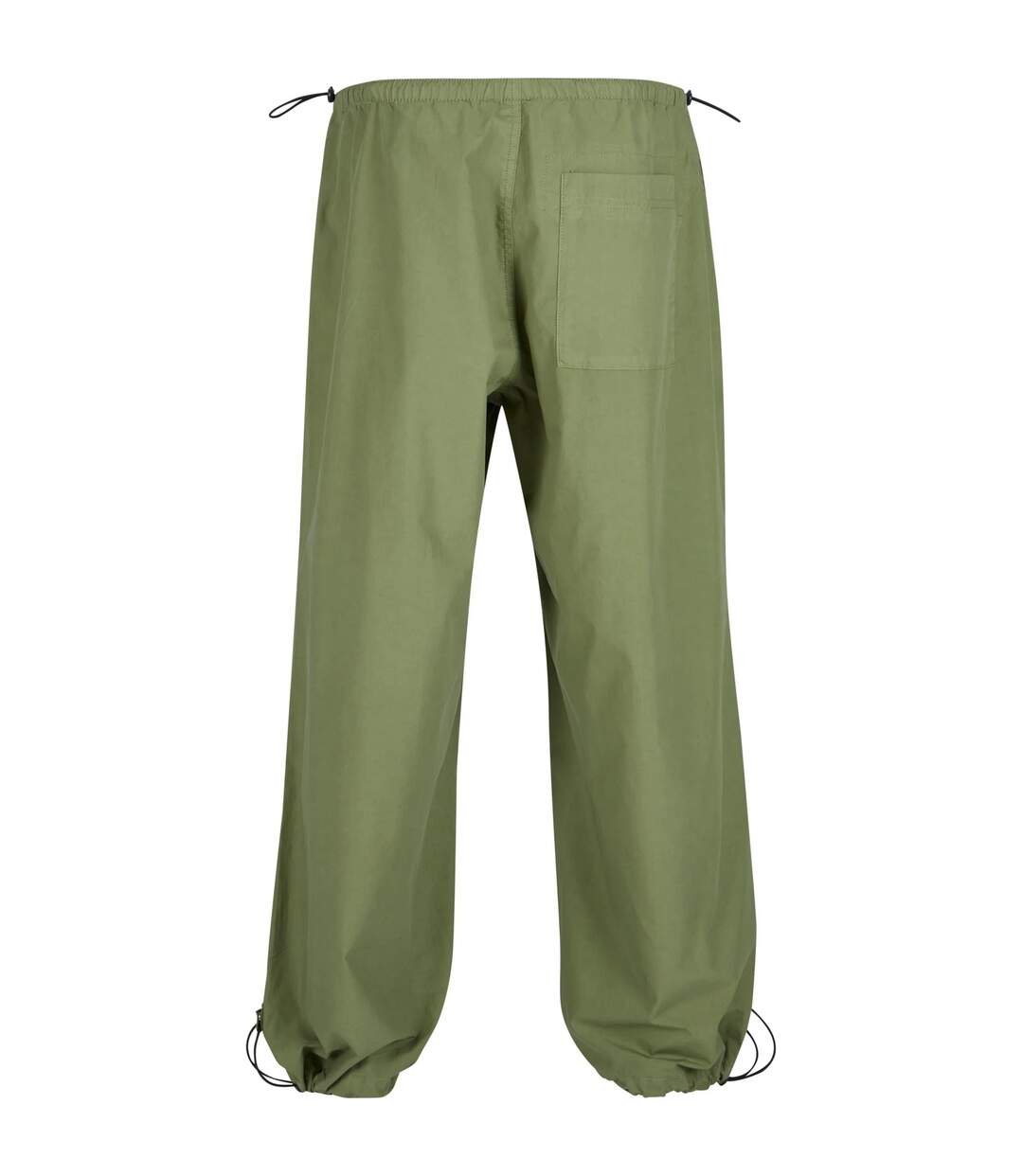 Mens Poplin Parachute Trousers New Olive Urban Classics-2