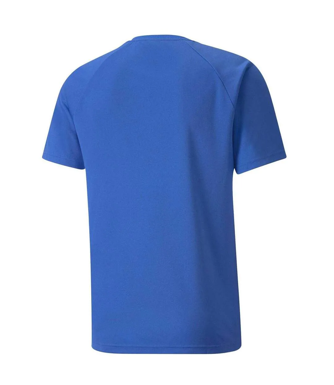 Mens Team Liga Striped T-shirt Blue Black White Puma-2