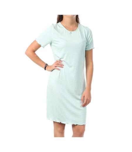 Robe Turquoise à Motifs Femme Vero Moda Madi Jill - L