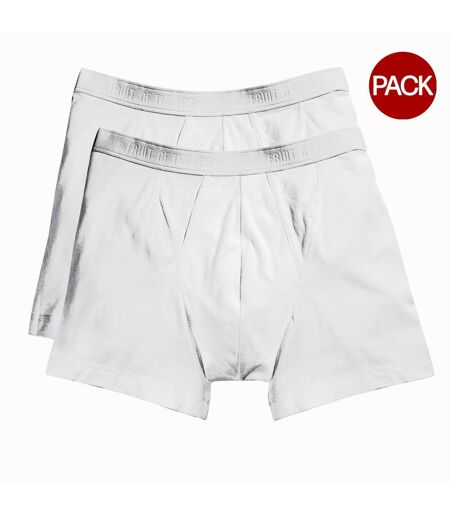 Boxers homme blanc Fruit of the Loom