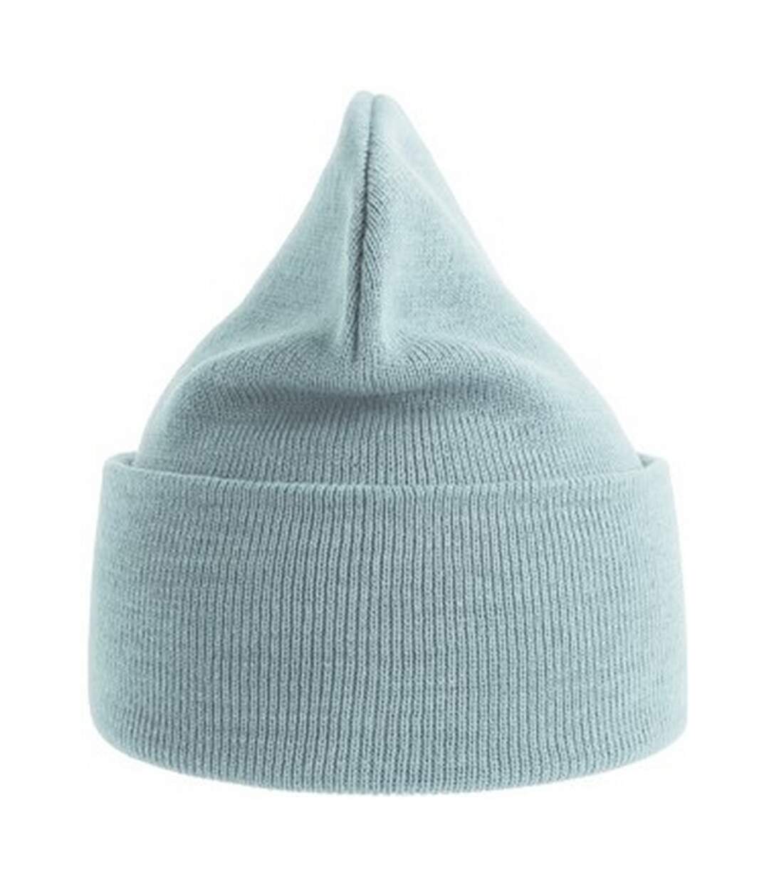 Unisex adult pure recycled beanie light blue Atlantis-2