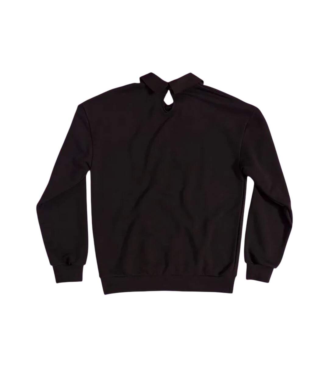 Sweat Motif/style Imprimé Puff Adulte Noir Kuromi-3