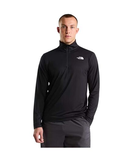 T-shirt Manches Longues Motif/style Logo Homme Noir The North Face