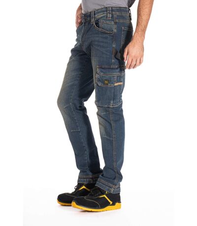 Jeans de travail stretch coupe confort dirty JOBDY 'Rica Lewis'