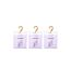 Lot de 3 Cintres Parfumés Accro 14cm Lavande-1