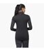 Ladies Fleece Half Zip Top with Thumb Loops Winter Hiking Wear-5