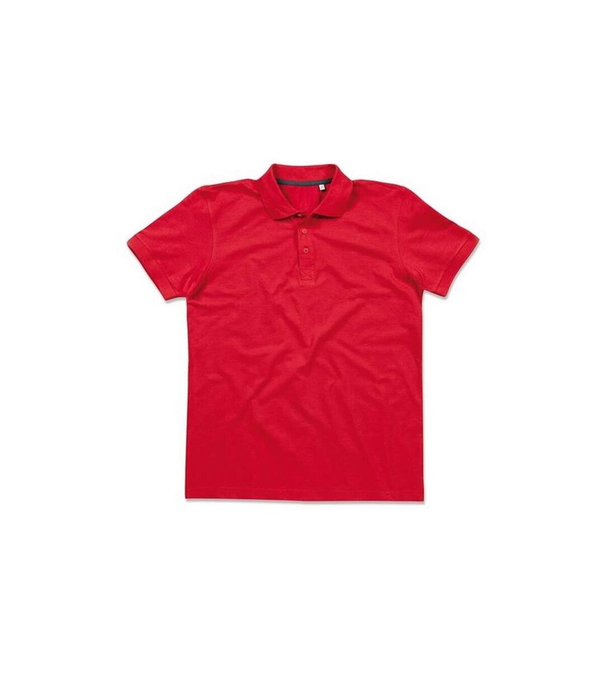 Stedman Stars Mens Harper Cotton Polo (Crimson Red) - UTAB360