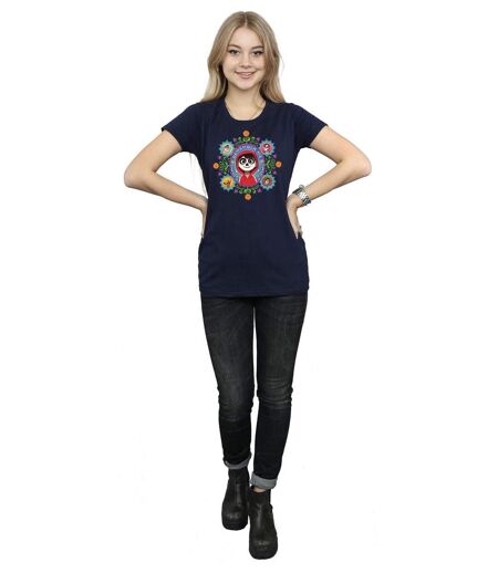 Disney - T-shirt COCO REMEMBER ME - Femme (Bleu marine) - UTBI14267