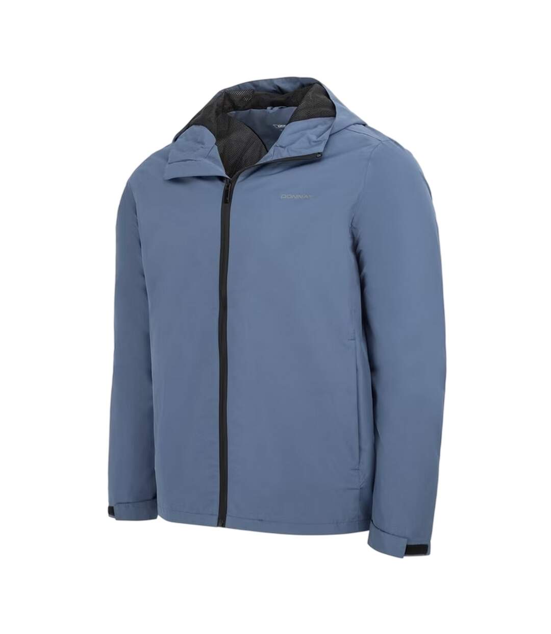 Mens Lightweight Hooded Jacket Grey Donnay-3