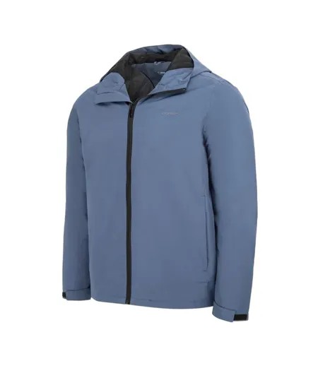 Mens Lightweight Hooded Jacket Grey Donnay
