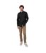 Mens Regular Button-down Shirt Black Threadbare-1