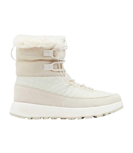 Womens/ladies Slope Ld61 Suede Winter Boots Dark Stone Columbia