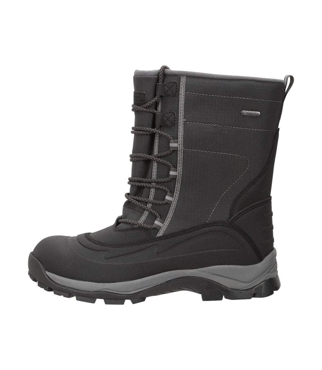 Mens park snow boots charcoal Mountain Warehouse