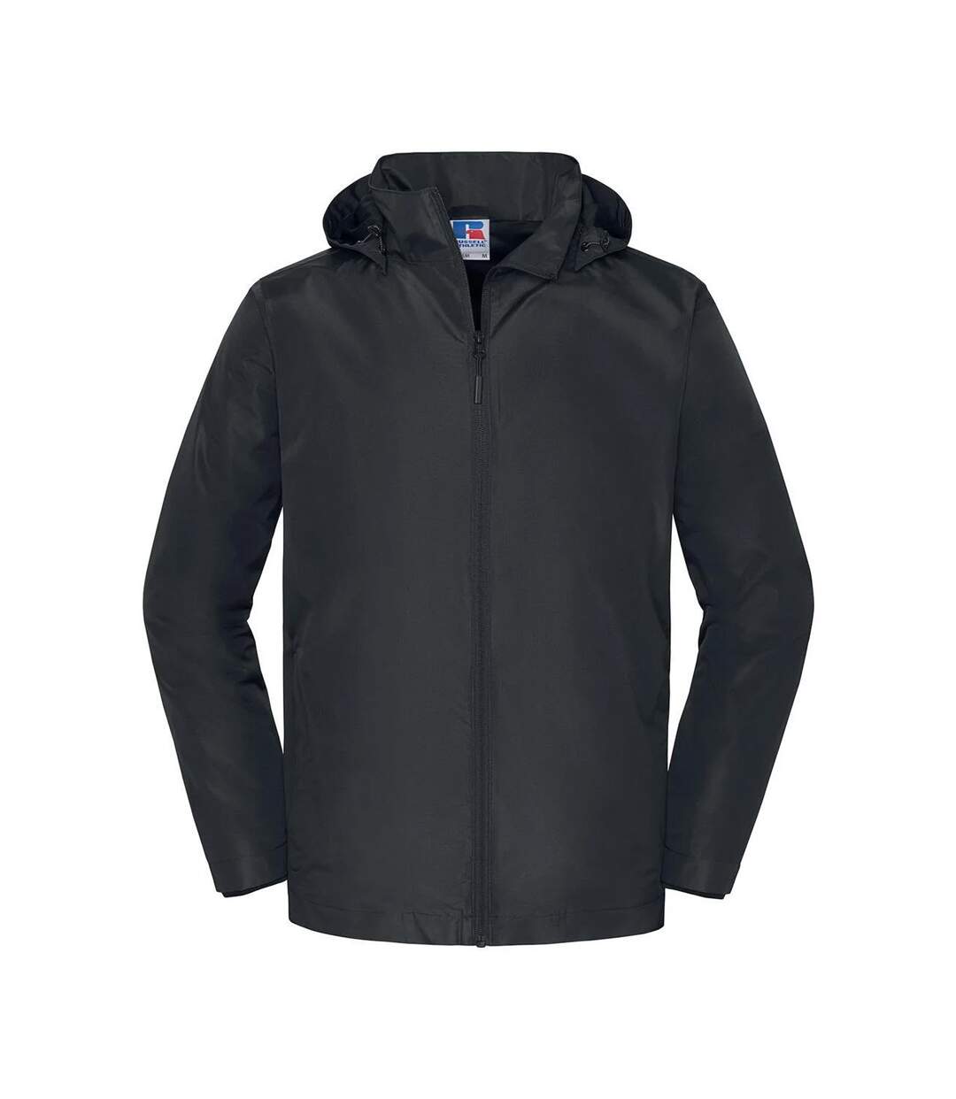 Veste Unie À Capuche Ajustable Et Amovible Essential Homme Noir Russell-1