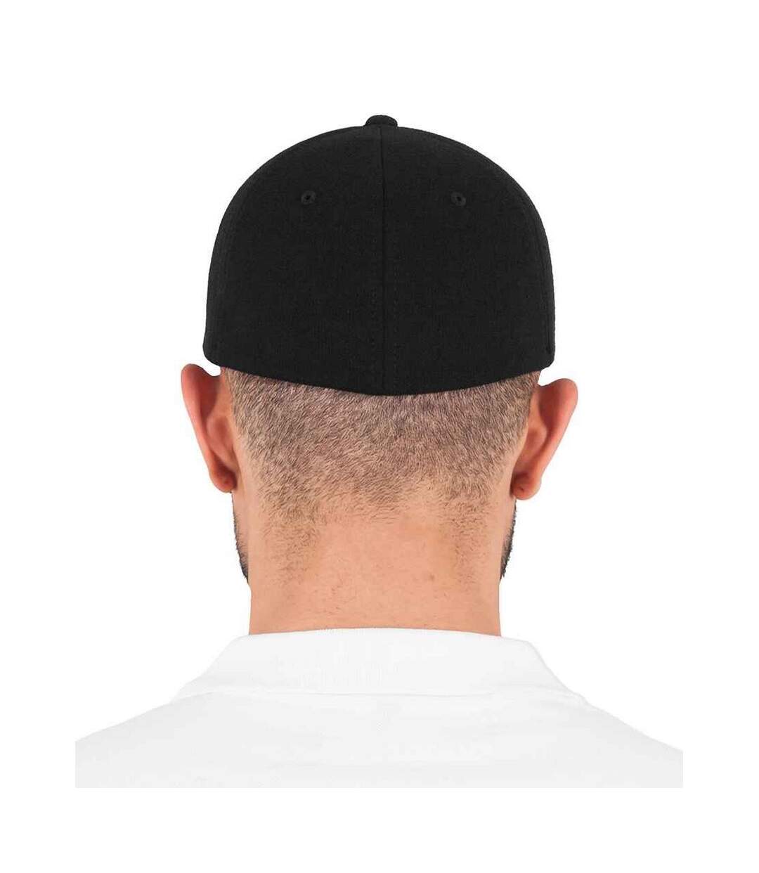 Casquette adulte noir Flexfit-2