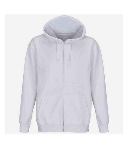 SOLS Unisex Adult Carter Full Zip Hoodie (White)