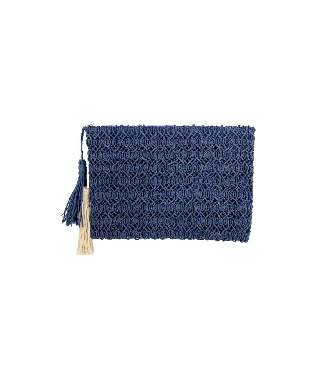 Pochette Déco Atlantique 23cm Bleu-1