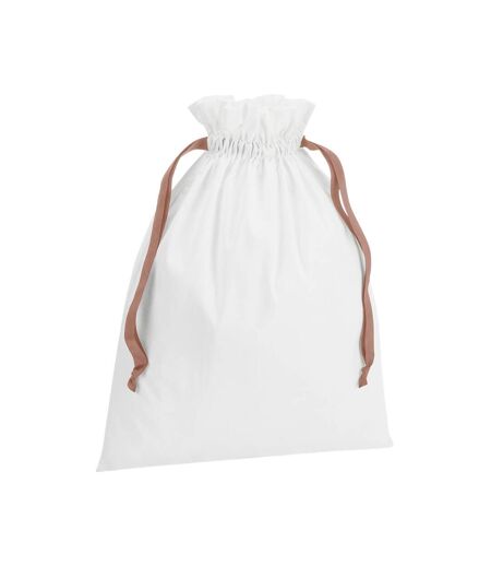 Sac Pour Cadeau 22 Cm X 15 Cm Blanc Doux Rose Doré Westford Mill