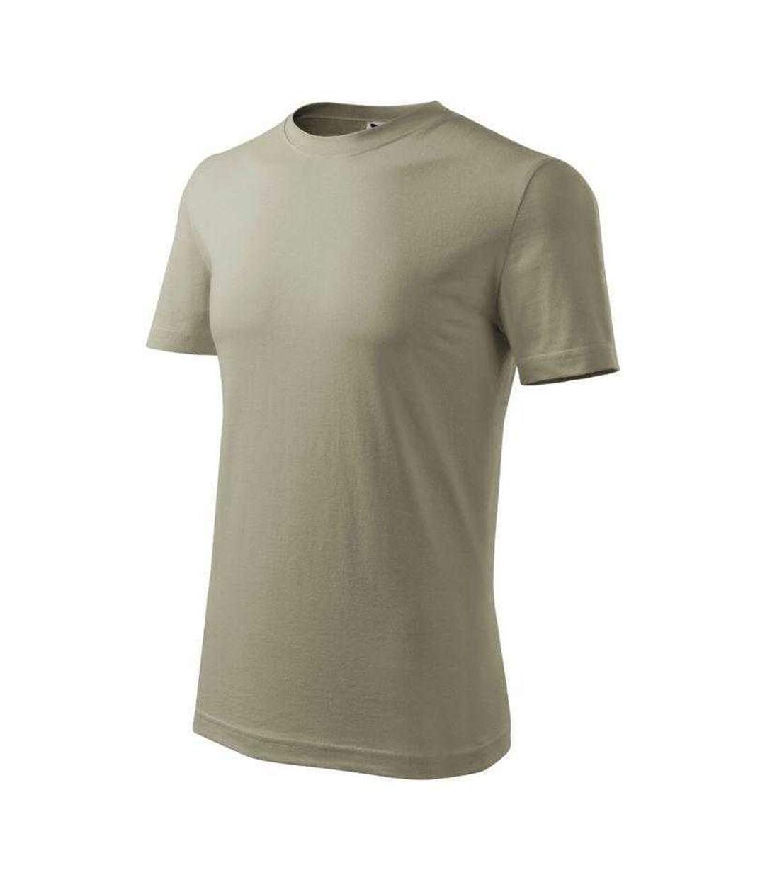 T-shirt Classic New Homme Gris Malfini-3