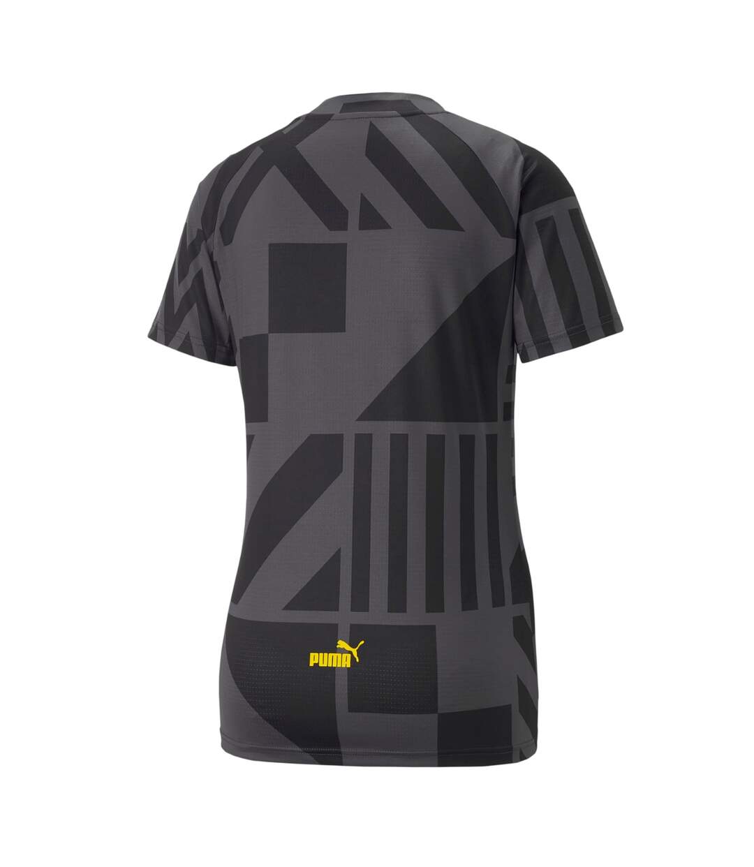 Mens Prematch Manchester City Fc Jersey Black Yellow Puma-2