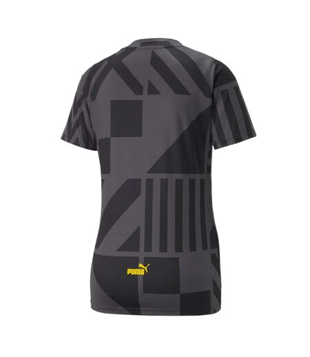 Mens Prematch Manchester City Fc Jersey Black Yellow Puma