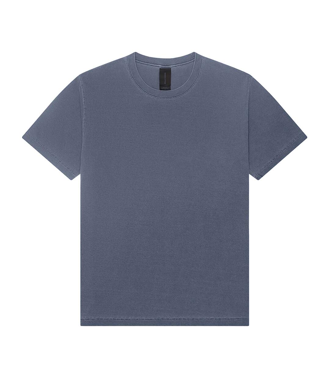 Unisex Adult Washed Canvas Heavyweight T-shirt Washed Navy Bella + Canvas-2